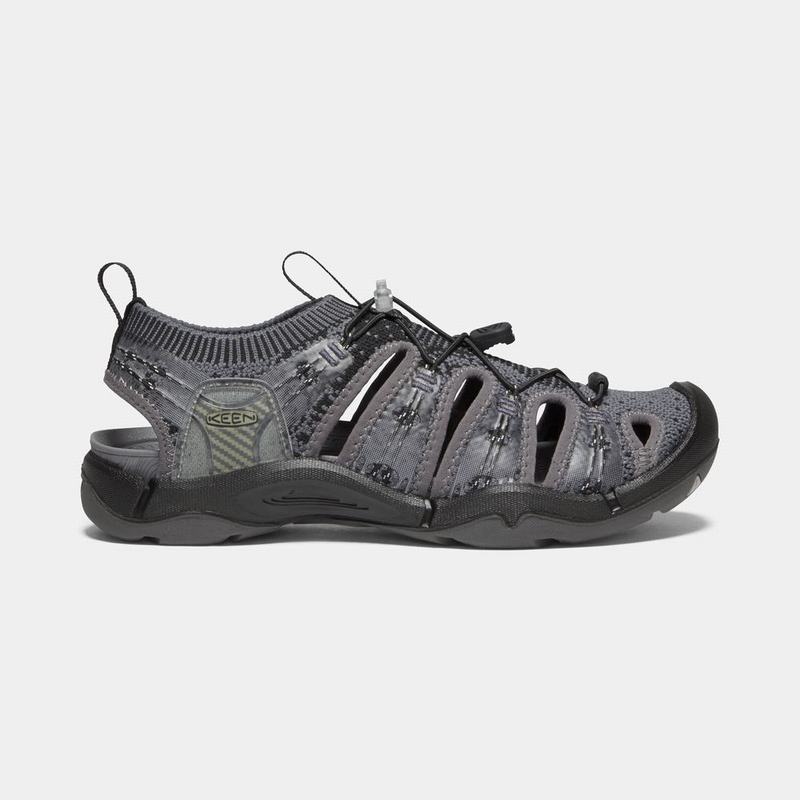 Sandalias Trekking Keen Evofit One Para Mujer Negros/Grises - Sandalias Keen Mexico (713924-YKF)